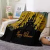 Amazon Atacado Transfronteiriço Manta de Flanela Halloween Padrão 3D Estampada Manta de Veludo Manta de Anime para Crianças