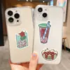 50 Adesivos de Comida Zumbi, Livros de Grafite Pintados, Copos de Água para Celular, Adesivos de Decoração para Bagagem de Computador