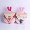 Nuevo auricular con forma de conejo de peluche de dibujos animados, regalo creativo de peluche, auricular de música para computadora y teléfono móvil