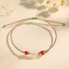 Pulseira de Corda Colorida do Festival do Barco Dragão Corda Vermelha Tecida à Mão Infantil Bebê Pequeno Zongzi Corda de Mão Presente de Lote Festival de Maio