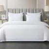 Ropa de cama de hotel y casa de huéspedes, sábanas, fundas de edredón, fábrica de origen directo, juego de ropa de cama de hotel de cuatro piezas al por mayor