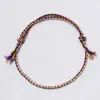 Amazon Pulsera de la Amistad de Cuerda de Algodón Colorida Tejida a Mano Xizang Frotada a Mano Cuerda de Algodón Colorida Suministros para Fiesta Nuevo
