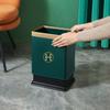 Cubo de Basura Popular para el Hogar y la Cocina, Papelera para Dormitorio de Estudiantes y Oficina, Cubo de Basura de Gran Capacidad para Sala de Estar, Doble Cubo al por Mayor