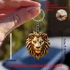 Chaveiro Palhaço Transfronteiriço Carro Desenho Animado Pingente de Chave Acrílico Plano Chaveiro de Bolsa para Jovens Casal Chaveiro