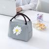 Bolsa de Almuerzo Estudiante Margarita Pequeña Bolsa Térmica Bolsa Refrigerante Bolsa de Picnic Lonchera para Niños Bolsa de Hielo Bolsa de Almuerzo de Picnic