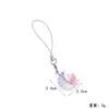 Cuerda para Teléfono Móvil Nueva Transfronteriza Lindo Dibujo Animado Transparente Animal Insecto Cabeza de Gato Colgante para Bolsa de Auriculares Regalo Colgante para Llaves