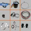 Accesorios para Máquina Selladora Yifang, Motor Enrollador de Película, Termostato de Placa Caliente, Cuchilla de Dientes de Resorte de Alambre, Miyouma Naranja
