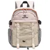 Mochila Sencilla y Elegante, Mochila Ligera con Cordón para Viajes al Aire Libre, Mochila Casual de Gran Capacidad para Viajes al Extranjero, Estudiantes, Escuela