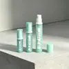 Frasco a vácuo dispensador de loção de pequena capacidade 5ml10ml15ml, feito de material AS, amostra de skincare portátil tamanho de viagem