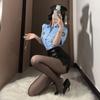 Uniforme Profesional de Policía Femenina Tentación Juego de Rol Falda Ajustada de Cadera Vestido de Juego Disfraz Divertido para Performance en Nightclub
