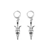 Mercancía de Anime Transfronteriza Death Note Misa Amane Pendientes de Lanza Collar Llavero de Death Note