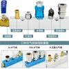 Sml Premium Aluminio Espesado Fuente de Escape Al Multicanal 2 Líneas de Gas 3 Distribuidores 4 Salidas de Gas 5 Bloque de Gas Dividido 6 Interfaz Dividida