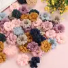 Flores de Tela Hechas a Mano Estilo Coreano de 45 mm Accesorios DIY Accesorios Semi-Terminados para el Cabello, Accesorios para Zapatos y Sombreros, Accesorios para Ropa, Materiales