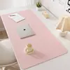Tapete de Mesa Cor Sólida para Computador Novo Estilo Mouse Pad Tapete para Teclado de Desktop de Escritório Tapete para Mesa de Estudo de Dormitório Escrever