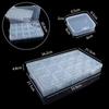 Caja Rectangular Transparente Caja de Plástico Componentes Electrónicos Productos de Ferretería Accesorios Digitales Embalaje Wenchuang Caja de Almacenamiento de Aparejos de Pesca