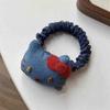 Anillo para el Cabello de Gatito Lindo Cuerda para el Cabello de Moda Cuerda Elegante para Cola de Caballo de Niña Accesorios para el Cabello de Bola Versátiles