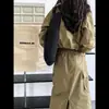 Traje Casual de Trabajo para Mujer 2026 Nuevo Estilo Otoño Conjunto Completo de Elegante Chaqueta y Falda Estilo Sal y Pimienta Conjunto de Dos Piezas