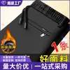 Calças masculinas de outono e inverno com forro de lã grossa genuína, calças compridas de cintura alta elásticas, calças casuais esportivas quentes para homens