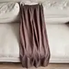 2026 Patrón Espiga de Lino Lyocell Pantalones de Pierna Ancha Simples y Elegantes Pantalones Largos de Pierna Recta para Mujer Venta al por Mayor H21Bk6829