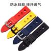 Tienda de Outlet de Correas Correa de Silicona de 22 mm Compatible con Centennial Zero Breitlin Avenger Correa Impermeable Accesorios