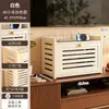 Caja de Almacenamiento para Router Inalámbrico, Estante de Colocación de Módem Wifi y Decodificador de Sala de Estar de Pie, Organizador para Ocultar Cables