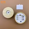 Fabricante Base Redonda de Madera Regalo Artesanías de Madera Botella de Vidrio para Aromaterapia Bola de Cristal Adornos Base Luminosa de Madera Maciza