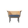 Sofá Exterior de Mimbre Woden Muebles de Patio Sofá Tejido de Mimbre Terraza Exterior de Mimbre Silla de Mimbre de Ocio Muebles de Mimbre