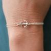 Pulsera de ancla simple de aleación nueva de primavera para mujer, barata, regalos de boutique transfronterizos