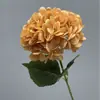Flores artificiales grandes de hortensia de 96 piezas transfronterizas para decoración de bodas, fondo de pared de flores, arreglo floral, materiales de flores de seda al por mayor