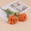 Coronas de Flores Artificiales de Tres Cabezas Flor de Peonía Terciopelo Mano Flor de Boda Material Flor para Guiar en el Camino Arreglo Floral Decoración de Escritorio para el Hogar Floricultura