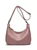 Bolsos de moda 2026 nuevo modelo bolso de axila, moderno bolso de media luna tipo dumpling, versátil bolso de hombro y cruzado texturizado para mujer