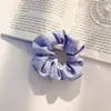 Scrunchie Fofo Estilo JK Acadêmico Coreano, Elástico de Cabelo para Meninas, Acessório de Cabelo