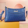 Bolso Cruzado con Relieve 2026 para Mujeres de Mediana Edad, Bolso de Hombro de Moda y Tendencia para Damas, Sencillo y Versátil