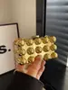 Bolsa Caixa Design de Nicho 2025 Inverno Nova Bolsa de Mão Bolsa de Ombro Acrílica Bolsa Transversal Mini com Corrente para Mulheres