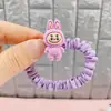 Goma de Pelo de Colores Labu para Niños No Tira del Pelo de las Niñas Cuerda para el Pelo Accesorios para el Pelo de Bebé de Corea del Sur Goma Elástica para Atar el Pelo