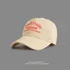 Gorra de verano para mujer, estilo nuevo, gorra de béisbol con parte superior profunda y cabeza grande para hombre, gorra de sol rosa para mujer, gorra americana bordada