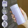 Taza Isotérmica de Bolsillo Mini de Acero Inoxidable con Pantalla Inteligente para Hombres, Mujeres, Niños, Estudiantes, Taza de Agua de Gran Capacidad, Taza de Agua Isotérmica