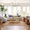 Estilo Campestre Americano Minimalista VC: Lámpara de araña para sala de estar de villa, modelo único de diseñador para sala de restaurante, Collins de hierro creativo