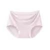 Pantaletas de algodón puro modal para mujer talla grande 10A, tiro medio, entrepierna extendida, sin costuras, forma triangular, 10A antibacterianas