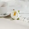 Y Brotes de Flor de Té Artificiales con Hojas, Brotes de Flor de Rosa, Ramilletes DIY, Flores para Muñeca, Cabezas de Flor para Cajas de Dulces de Boda, Flores Artificiales para Bodas