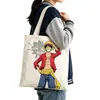Bolsa Tote de Lona, Bolsa de Compras de Lona, Bolsa Tote de Lona da Moda para Homens e Mulheres, Bolsa Tote para Estudo