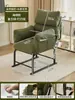 Sillón reclinable doble uso sentarse y dormir oficina se puede acostar se puede dormir individual plegable silla para siesta en el almuerzo silla de dormitorio silla de sofá perezoso