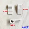 Hebilla de Resorte de Plástico para Sofá Piezas de Repuesto Hebilla de Conexión para Muebles Clip de Fijación de Resorte Blanco Hebilla Tipo P Clip de Resorte de Serpiente