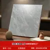 Azulejos retro de ladrillo gris mate 600*600 mm, azulejos de suelo antideslizantes para salas de estar y comedores, azulejos de suelo para hoteles, gris cemento
