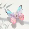 Presilha de Cabelo Borboleta Colorida, Grampo Feminino Fresco e Doce, Laço de Cabelo para a Parte de Trás da Cabeça, Presilha Jacaré