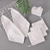 Toalla Cuadrada Pequeña Blanca 30*30 Toalla de Limpieza de Fibra Toalla para Colgar en la Cocina Toalla de Mano Absorbente Secado Rápido