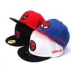 Nuevos Sombreros Infantiles de Primavera y Otoño para Niños y Niñas Gorras de Béisbol Hip-Hop de Spider-Man Sombreros de Dibujos Animados Europeos y Americanos Anime F224