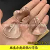 Cuentas Colgantes Brillantes de Corazón de Melocotón Acrílico al por Mayor Cuentas Transparentes en Forma de Corazón Material para Colgantes de Pendientes Collares Ropa DIY