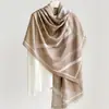 Chal de jacquard para mujer, bufanda de viaje versátil, bufanda larga multifuncional para protección solar y habitaciones con aire acondicionado, nuevo pañuelo de seda transfronterizo de comercio exterior