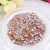 Cristales de Vidrio Coloridos de Fondo Plano para Uñas, Accesorios para Manualidades de Fundas de Celular, Accesorios de Joyería, Strass Transfronterizo 1440